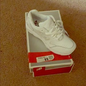 White leather New Balance Sneakers